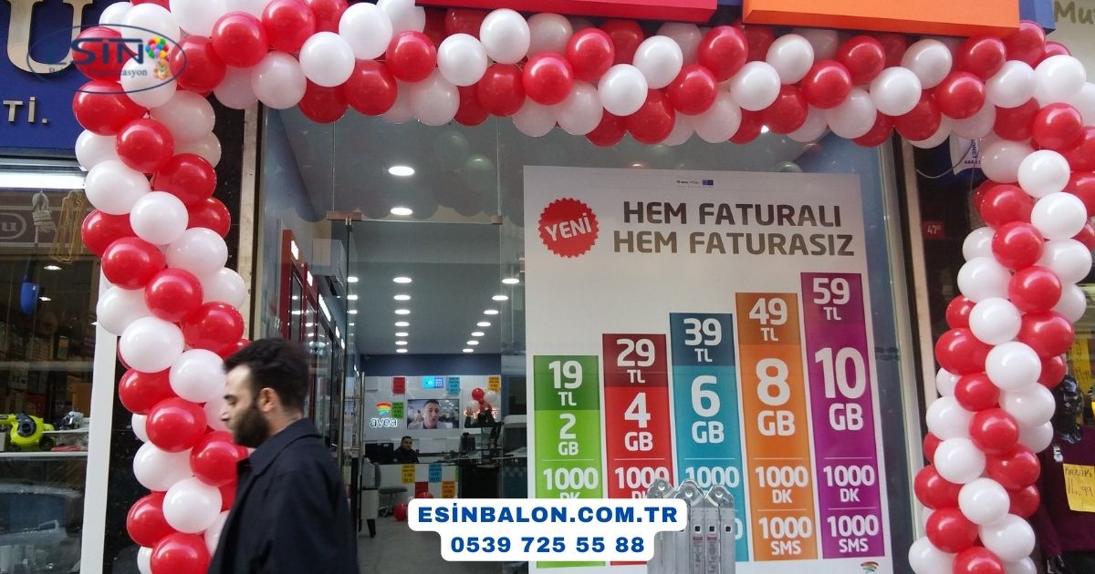 İsim vurgulu kişisel mezuniyet konsept balon — Esin Balon