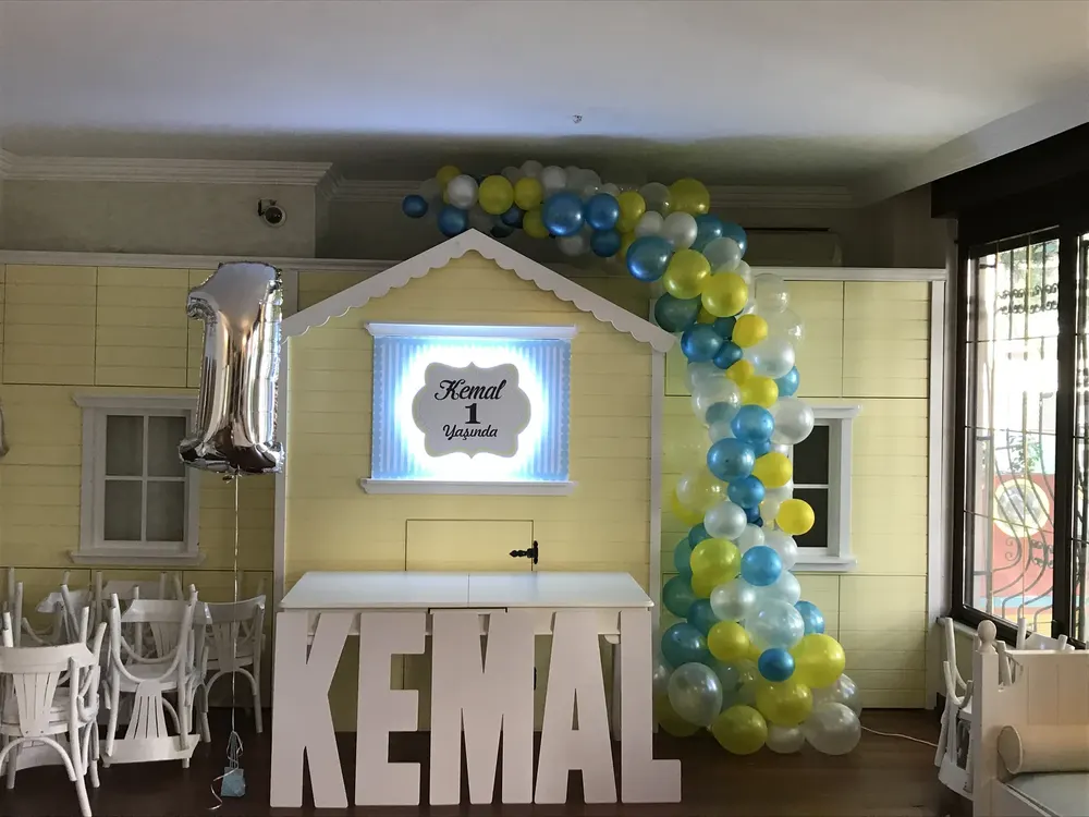 İstanbul balon figürleri uygulaması — Esin Balon organizasyon