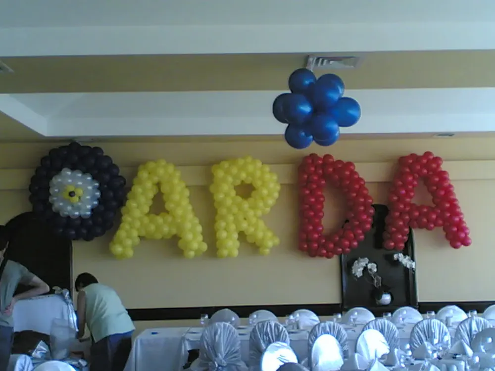 Balondan Yazı çalışması — Esin Balon İstanbul