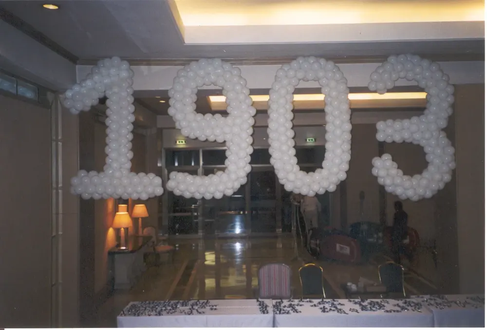 İstanbul balondan yazı uygulaması — Esin Balon organizasyon