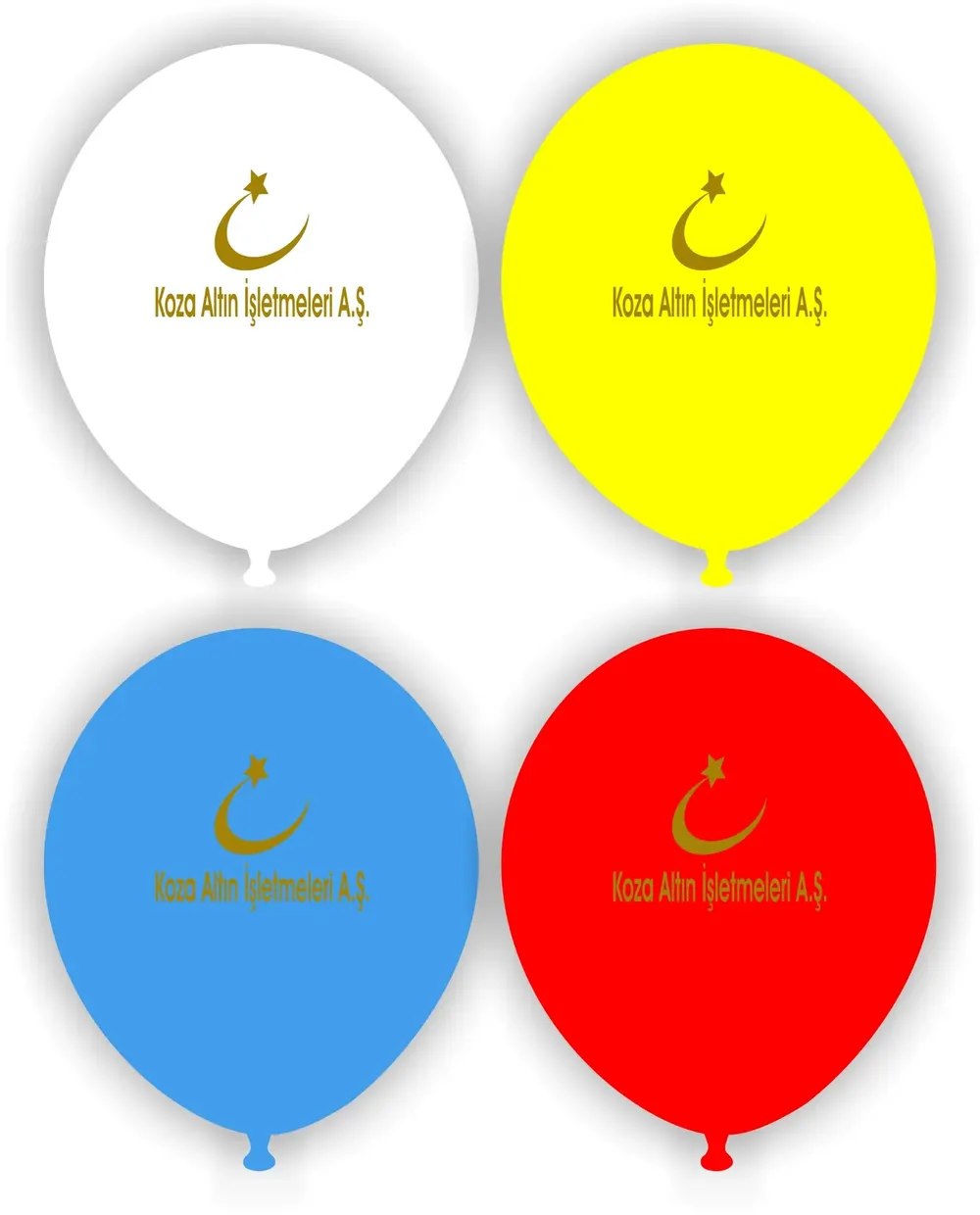 İstanbul baskılı balon uygulaması — Esin Balon organizasyon