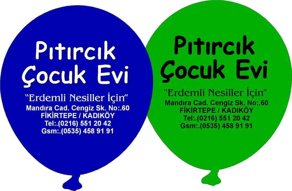 İstanbul baskılı balon uygulaması — Esin Balon organizasyon