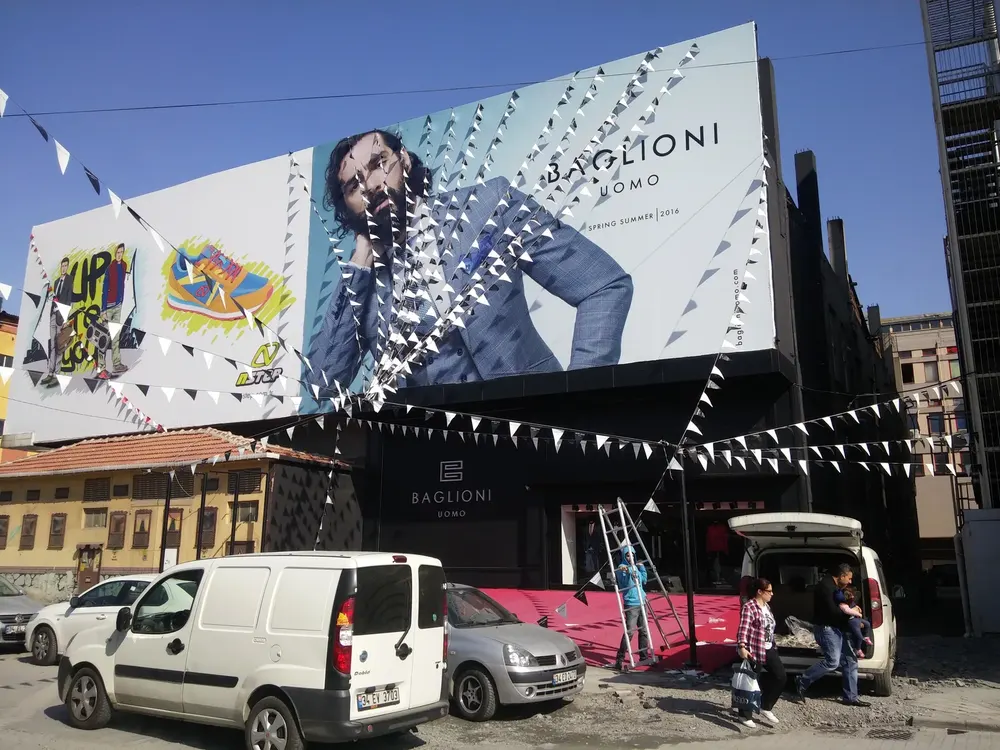 Bayrak Süsleme çalışması — Esin Balon İstanbul