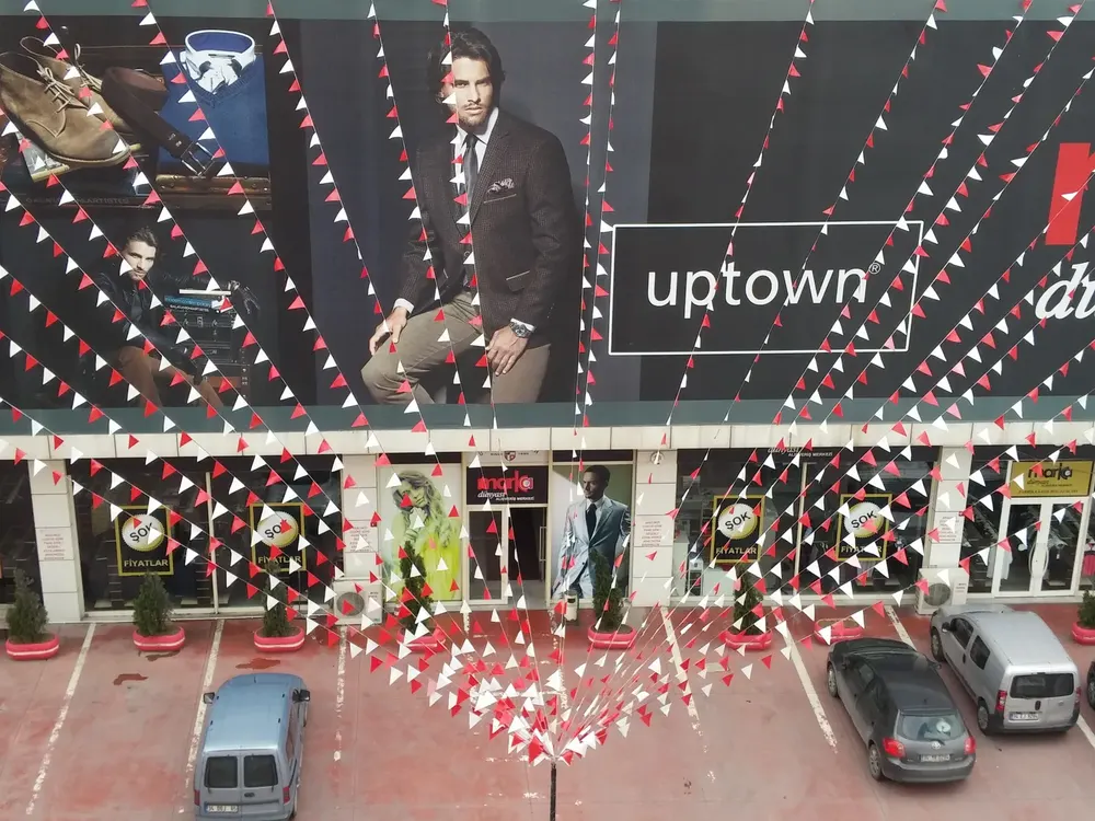 Bayrak Süsleme çalışması — Esin Balon İstanbul