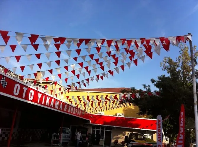 Bayrak Süsleme çalışması — Esin Balon İstanbul