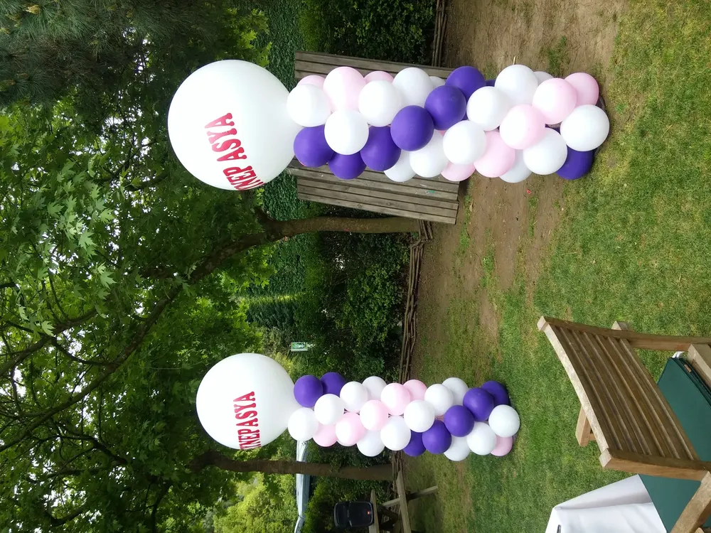 Dikme Sütun Balon Süsleme çalışması — Esin Balon İstanbul