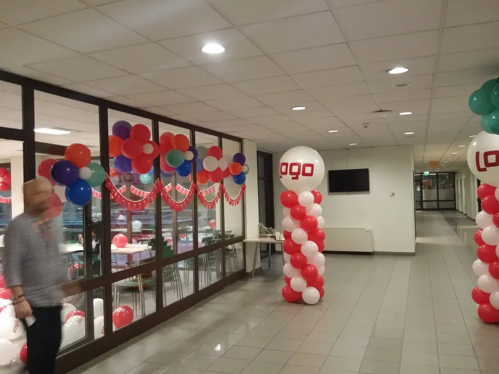 Dikme Sütun Balon Süsleme çalışması — Esin Balon İstanbul