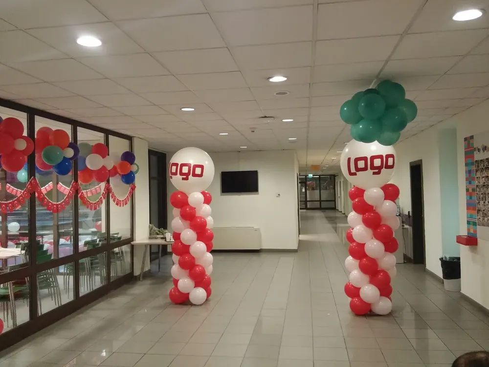 İstanbul dikme sütun balon süsleme uygulaması — Esin Balon organizasyon