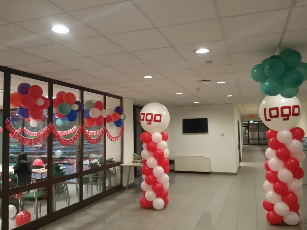 Dikme Sütun Balon Süsleme çalışması — Esin Balon İstanbul