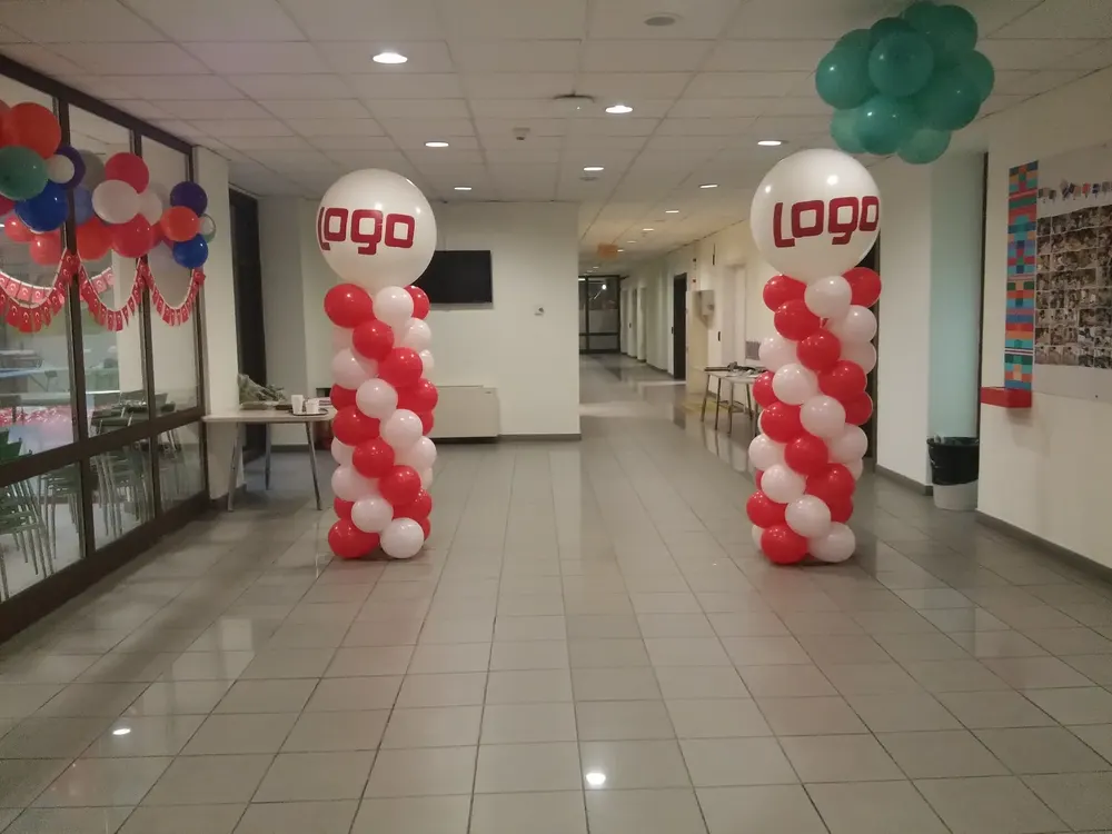 Dikme Sütun Balon Süsleme çalışması — Esin Balon İstanbul