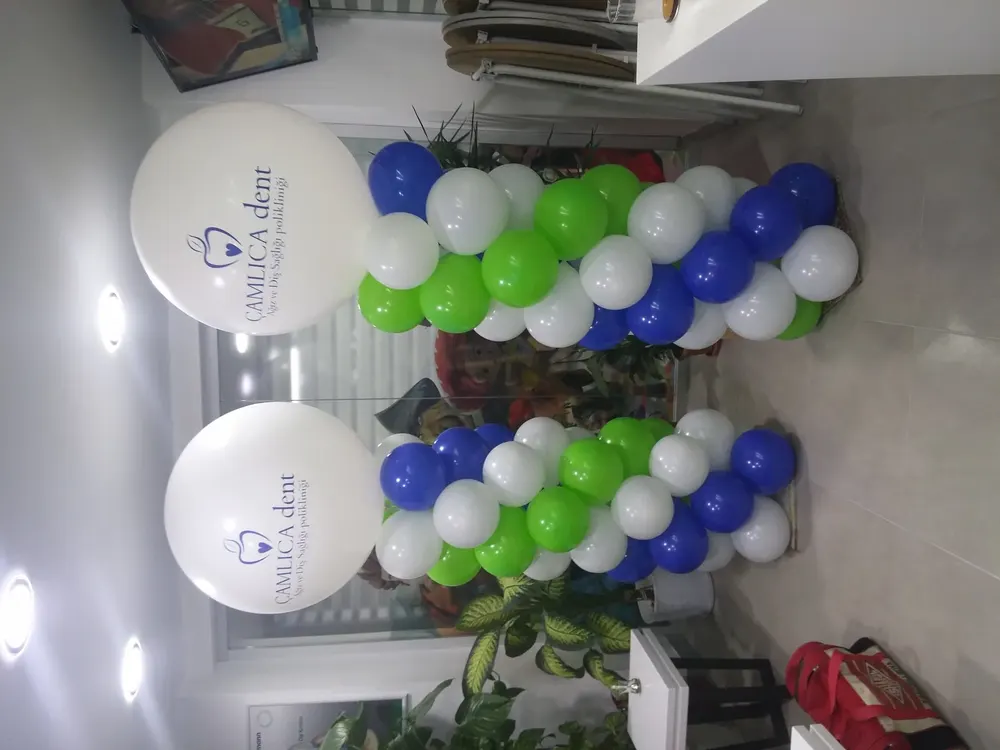 Dikme Sütun Balon Süsleme çalışması — Esin Balon İstanbul