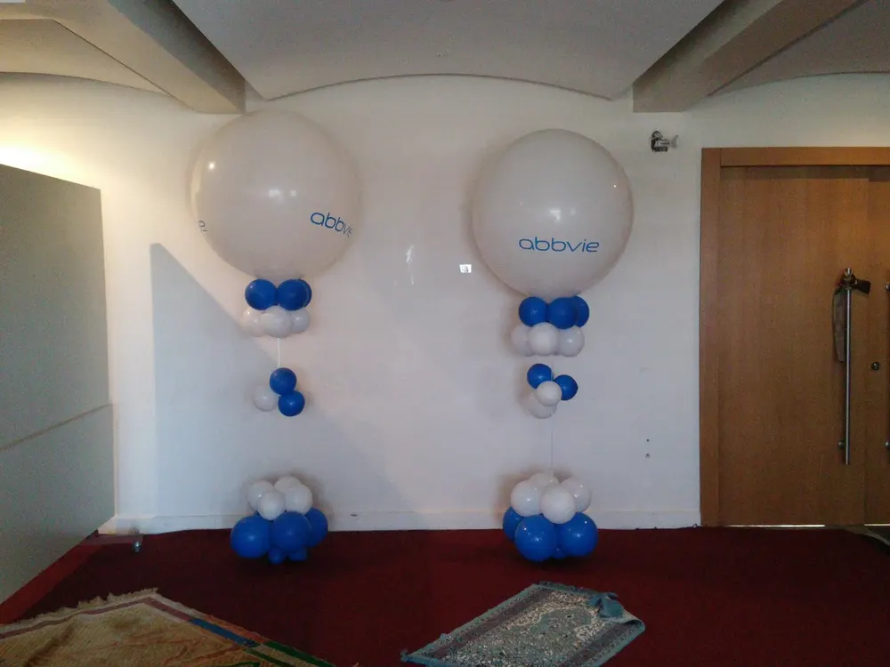 Dikme Sütun Balon Süsleme çalışması — Esin Balon İstanbul