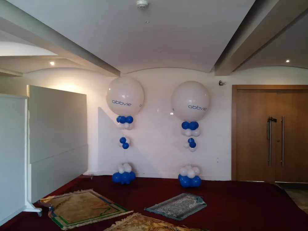 Dikme Sütun Balon Süsleme çalışması — Esin Balon İstanbul