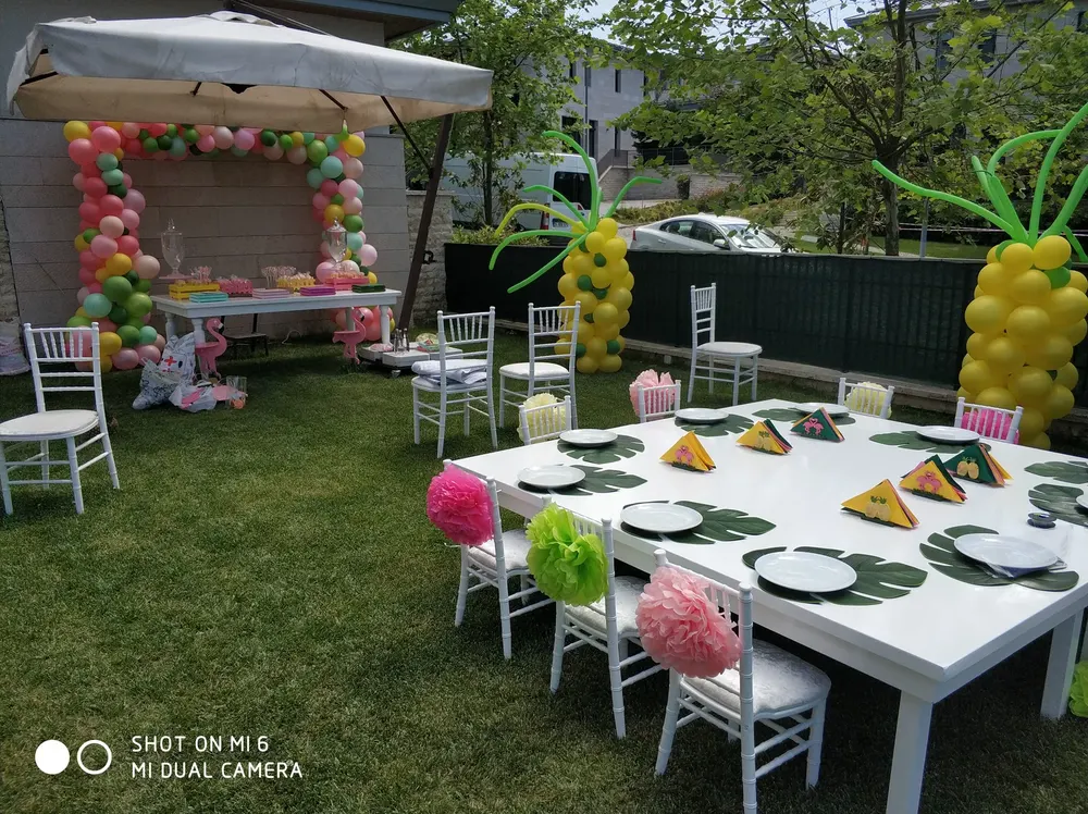 Doğum Günü Balon Süsleme çalışması — Esin Balon İstanbul