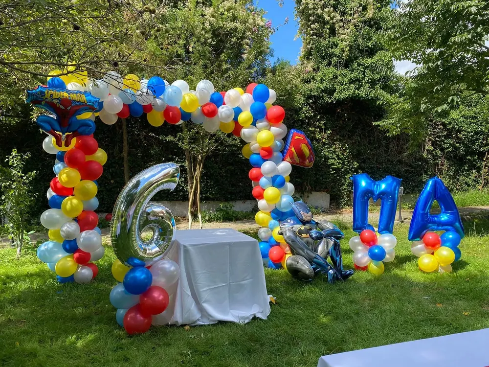 Doğum Günü Balon Süsleme çalışması — Esin Balon İstanbul