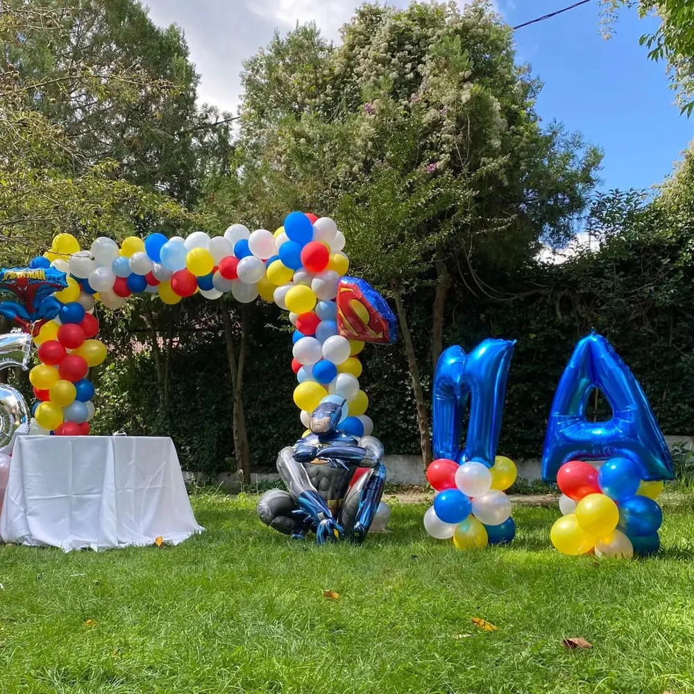 İstanbul doğum günü balon süsleme uygulaması — Esin Balon organizasyon