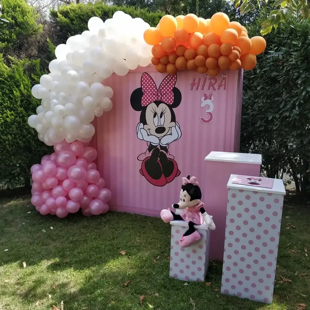 İstanbul doğum günü balon süsleme uygulaması — Esin Balon organizasyon
