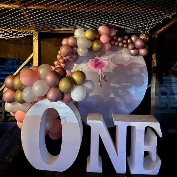 Doğum Günü Balon Süsleme çalışması — Esin Balon İstanbul