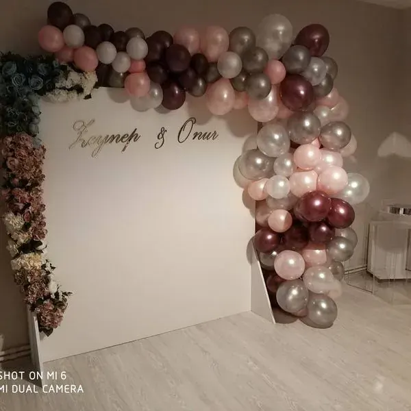 Doğum Günü Balon Süsleme çalışması — Esin Balon İstanbul