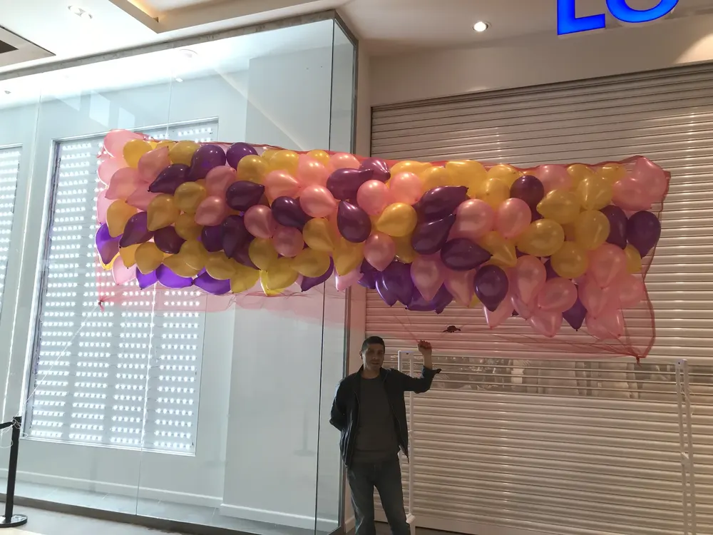 İstanbul dökme balon uygulaması — Esin Balon organizasyon