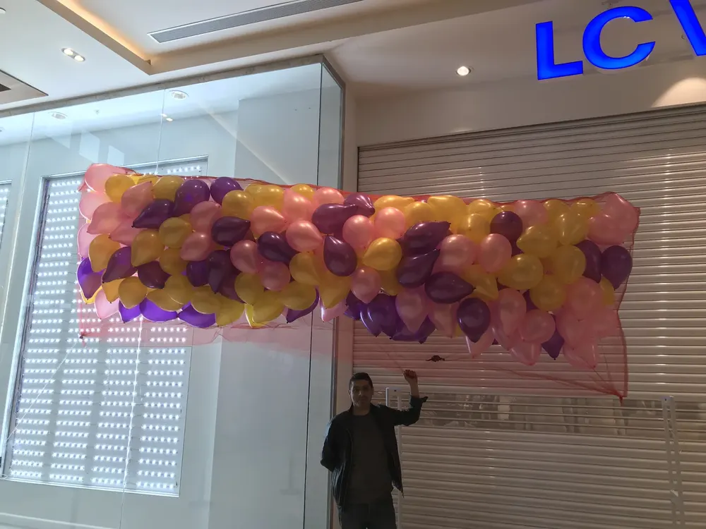 Dökme Balon çalışması — Esin Balon İstanbul