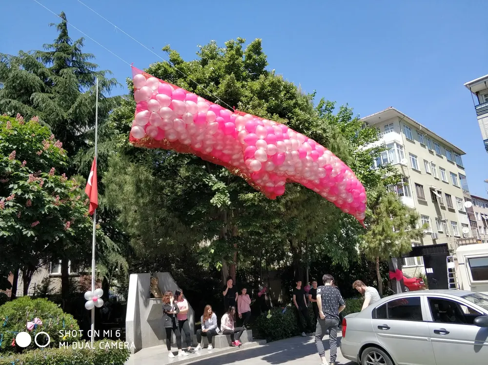 Dökme Balon çalışması — Esin Balon İstanbul