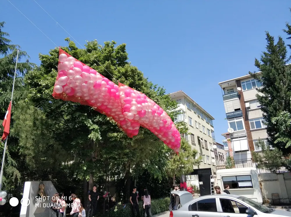İstanbul dökme balon uygulaması — Esin Balon organizasyon
