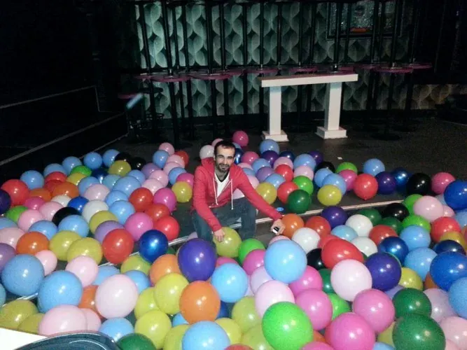 Dökme Balon çalışması — Esin Balon İstanbul