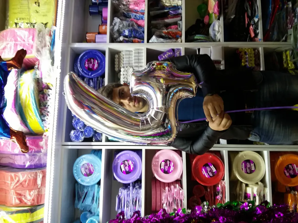 Folyo Harf ve Rakam Balon çalışması — Esin Balon İstanbul