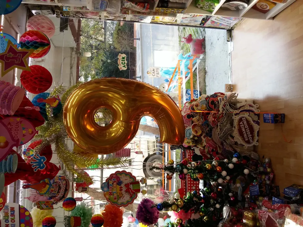 İstanbul folyo harf ve rakam balon uygulaması — Esin Balon organizasyon