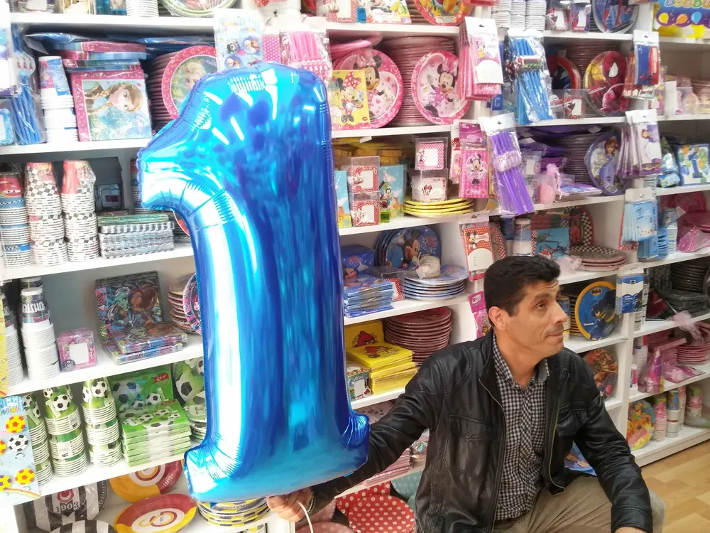 İstanbul folyo harf ve rakam balon uygulaması — Esin Balon organizasyon