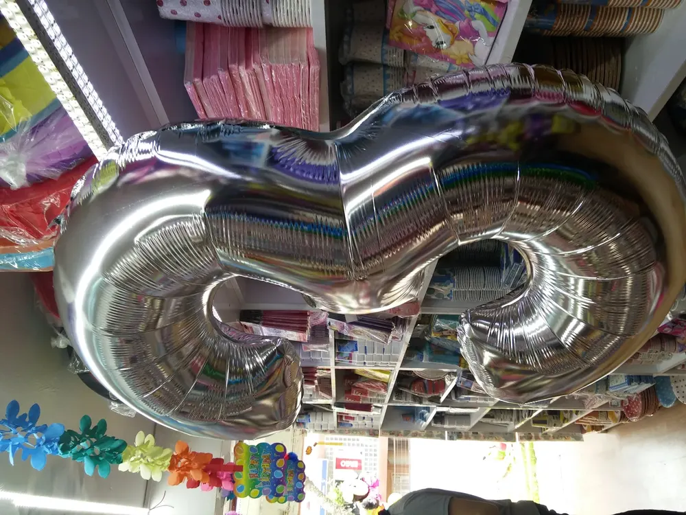 Folyo Harf ve Rakam Balon çalışması — Esin Balon İstanbul