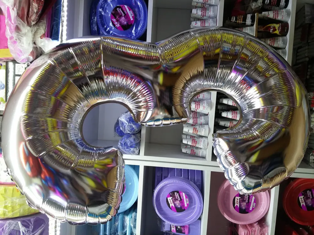 İstanbul folyo harf ve rakam balon uygulaması — Esin Balon organizasyon