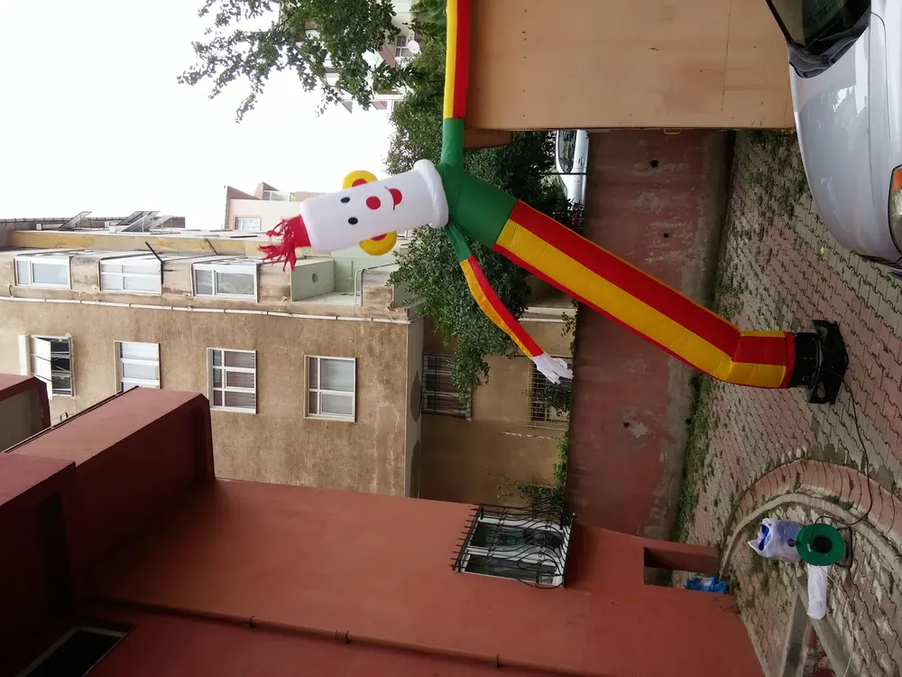 Helyum Tüpü ve Fly Tüp örneği, profesyonel kurulum — Esin Balon
