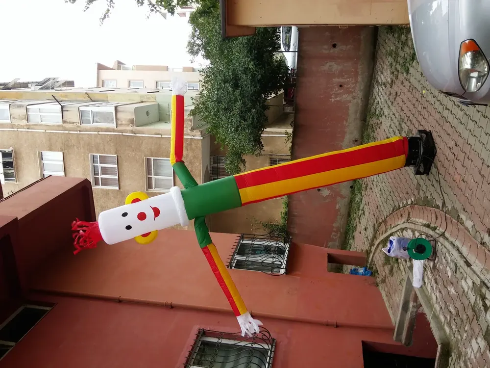 Helyum Tüpü ve Fly Tüp örneği, profesyonel kurulum — Esin Balon