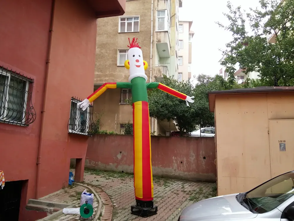 Helyum Tüpü ve Fly Tüp örneği, profesyonel kurulum — Esin Balon