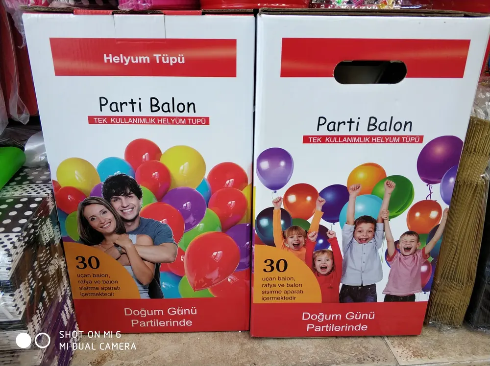İstanbul helyum tüpü ve fly tüp uygulaması — Esin Balon organizasyon