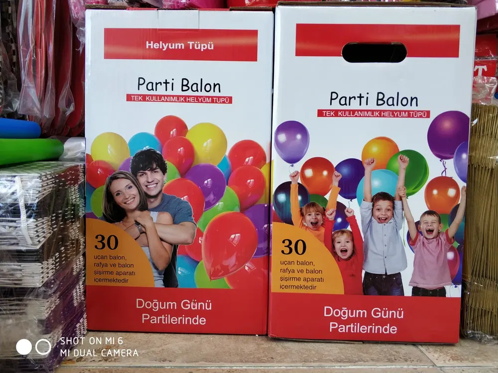 İstanbul helyum tüpü ve fly tüp uygulaması — Esin Balon organizasyon