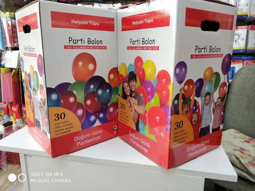 İstanbul helyum tüpü ve fly tüp uygulaması — Esin Balon organizasyon