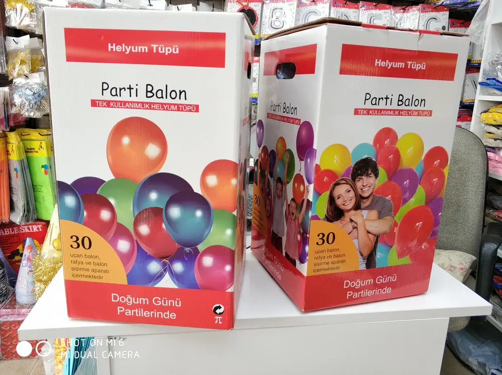 İstanbul helyum tüpü ve fly tüp uygulaması — Esin Balon organizasyon