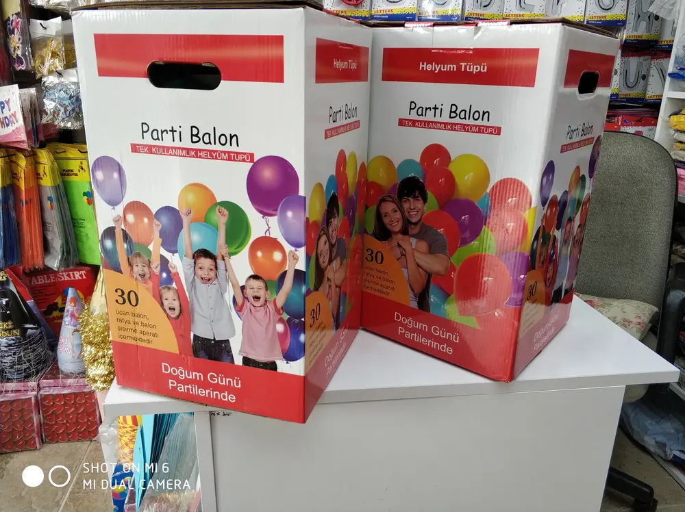 İstanbul helyum tüpü ve fly tüp uygulaması — Esin Balon organizasyon