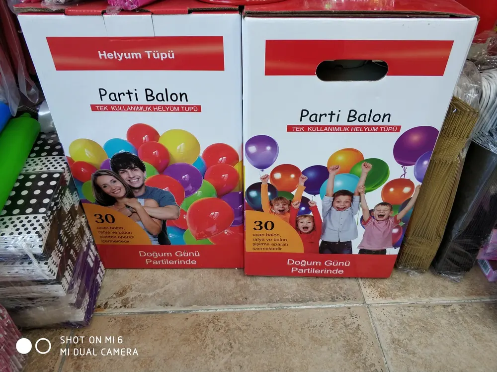 İstanbul helyum tüpü ve fly tüp uygulaması — Esin Balon organizasyon