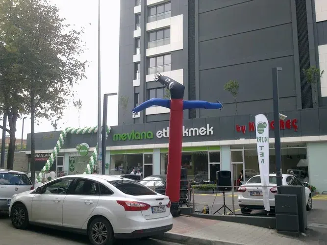 Helyum Tüpü ve Fly Tüp örneği, profesyonel kurulum — Esin Balon