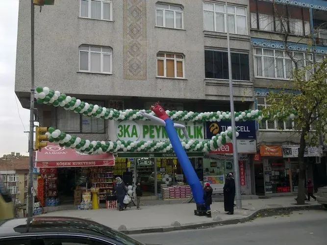 Helyum Tüpü ve Fly Tüp çalışması — Esin Balon İstanbul