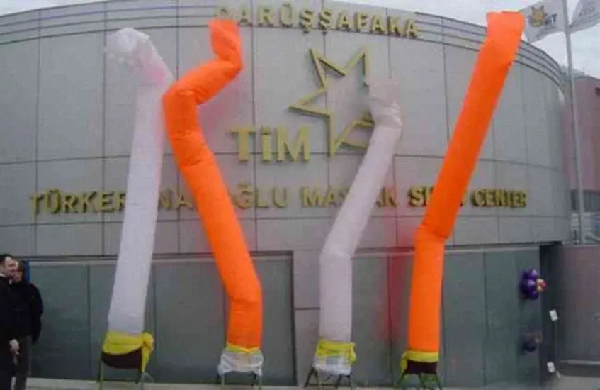 Helyum Tüpü ve Fly Tüp örneği, profesyonel kurulum — Esin Balon