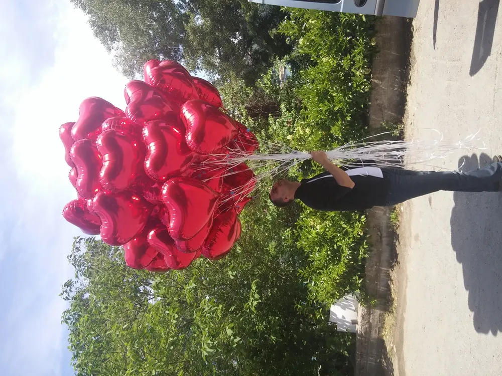 İstanbul kalpli uçan balon uygulaması — Esin Balon organizasyon