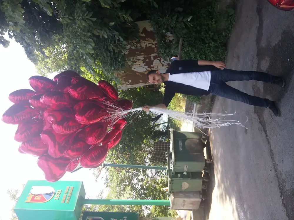 İstanbul kalpli uçan balon uygulaması — Esin Balon organizasyon