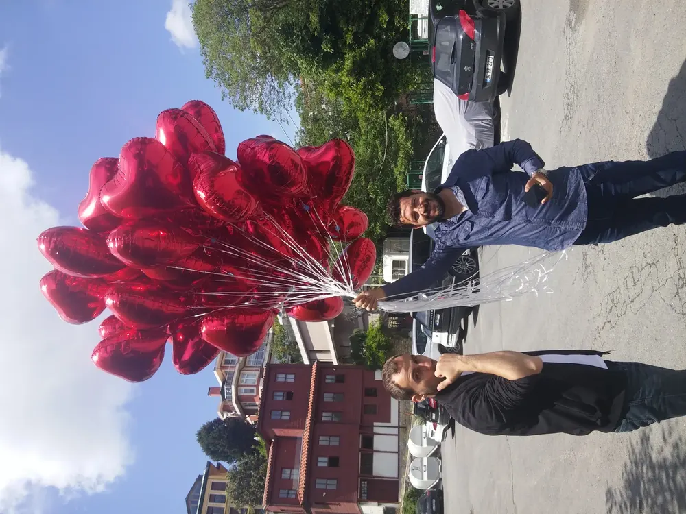 Kalpli Uçan Balon çalışması — Esin Balon İstanbul