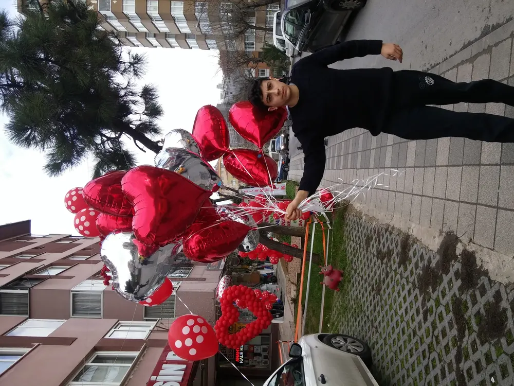 Kalpli Uçan Balon çalışması — Esin Balon İstanbul