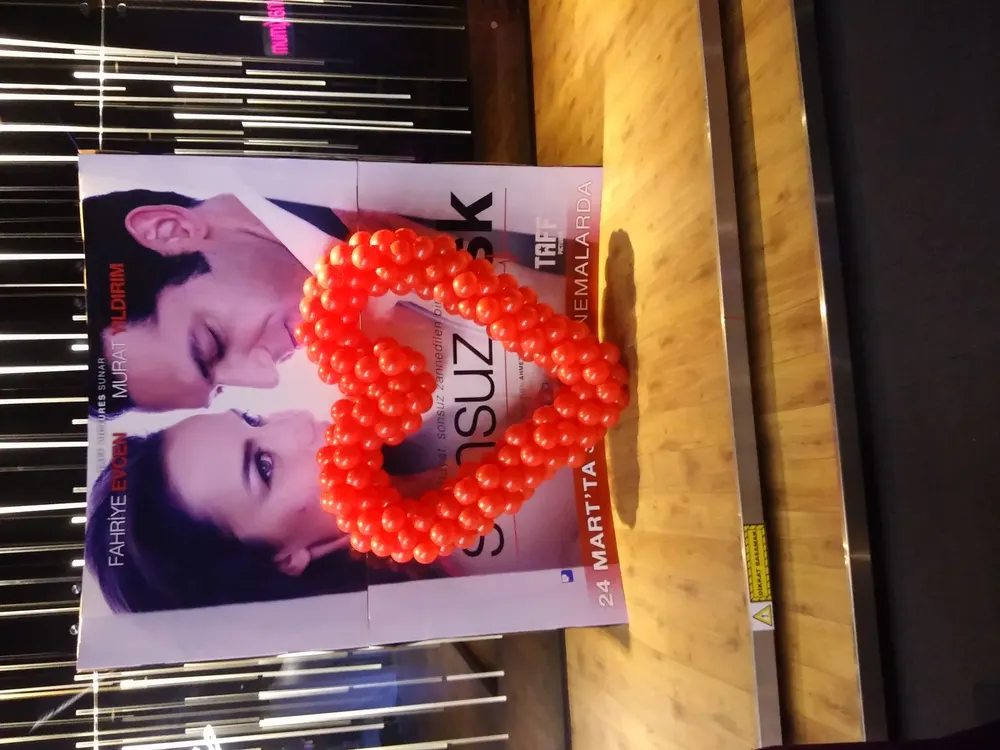 Kalpli Uçan Balon çalışması — Esin Balon İstanbul